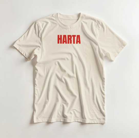"HARTA" camiseta de manga corta