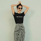 camiseta mujerteniaquesernegra
