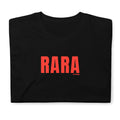 Camiseta algodón rara negra