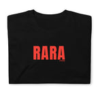 Camiseta algodón rara negra