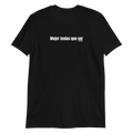 camiseta mujerteniaquesernegra