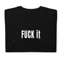 camiseta negrafuck it