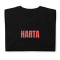 Camiseta harta negra algodón