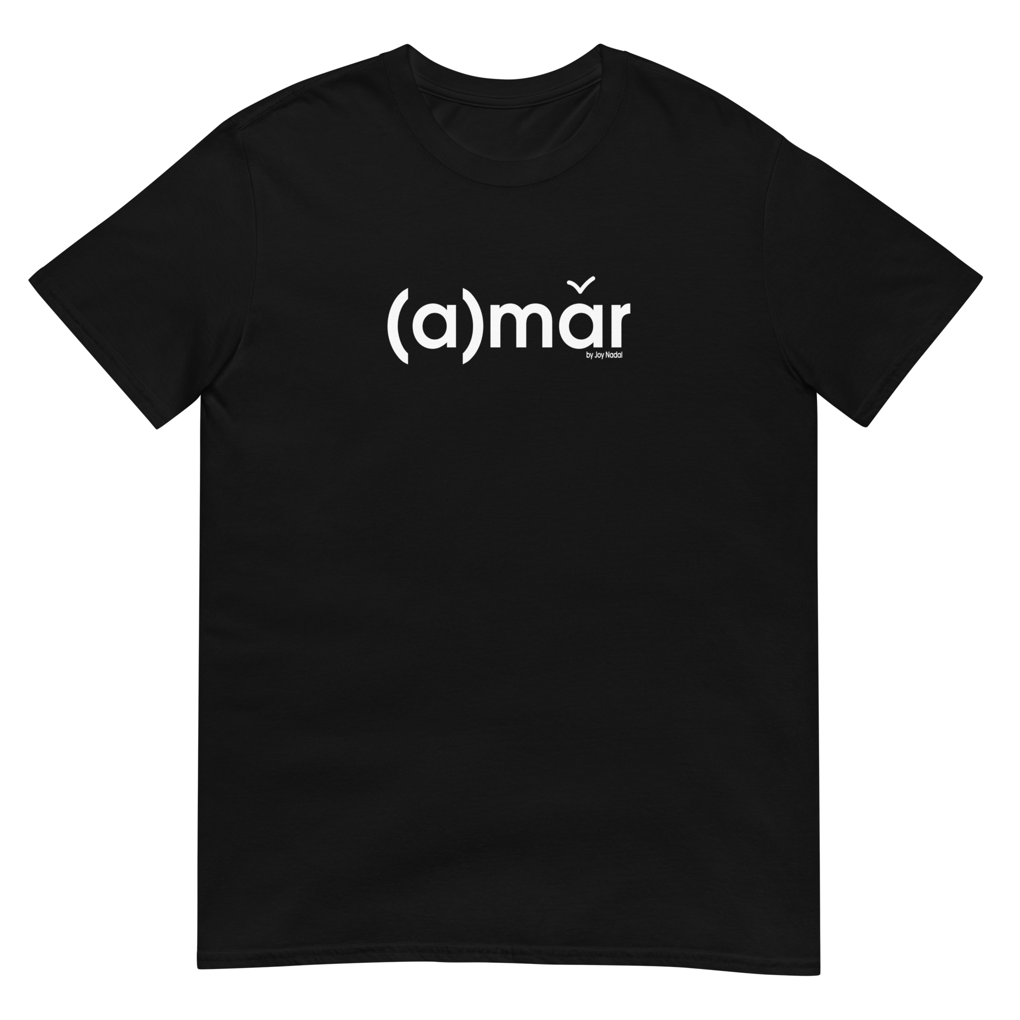 Camiseta negra amar