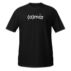 Camiseta negra amar detalle