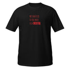 camiseta negra bestia