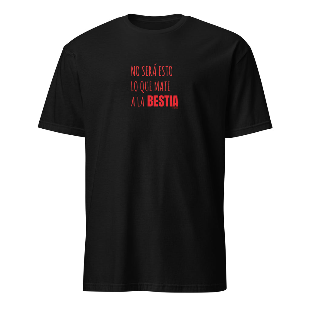 camiseta negra bestia