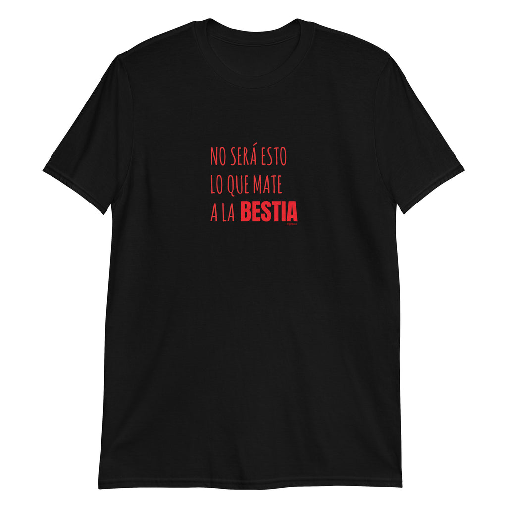 letras rojas bestia