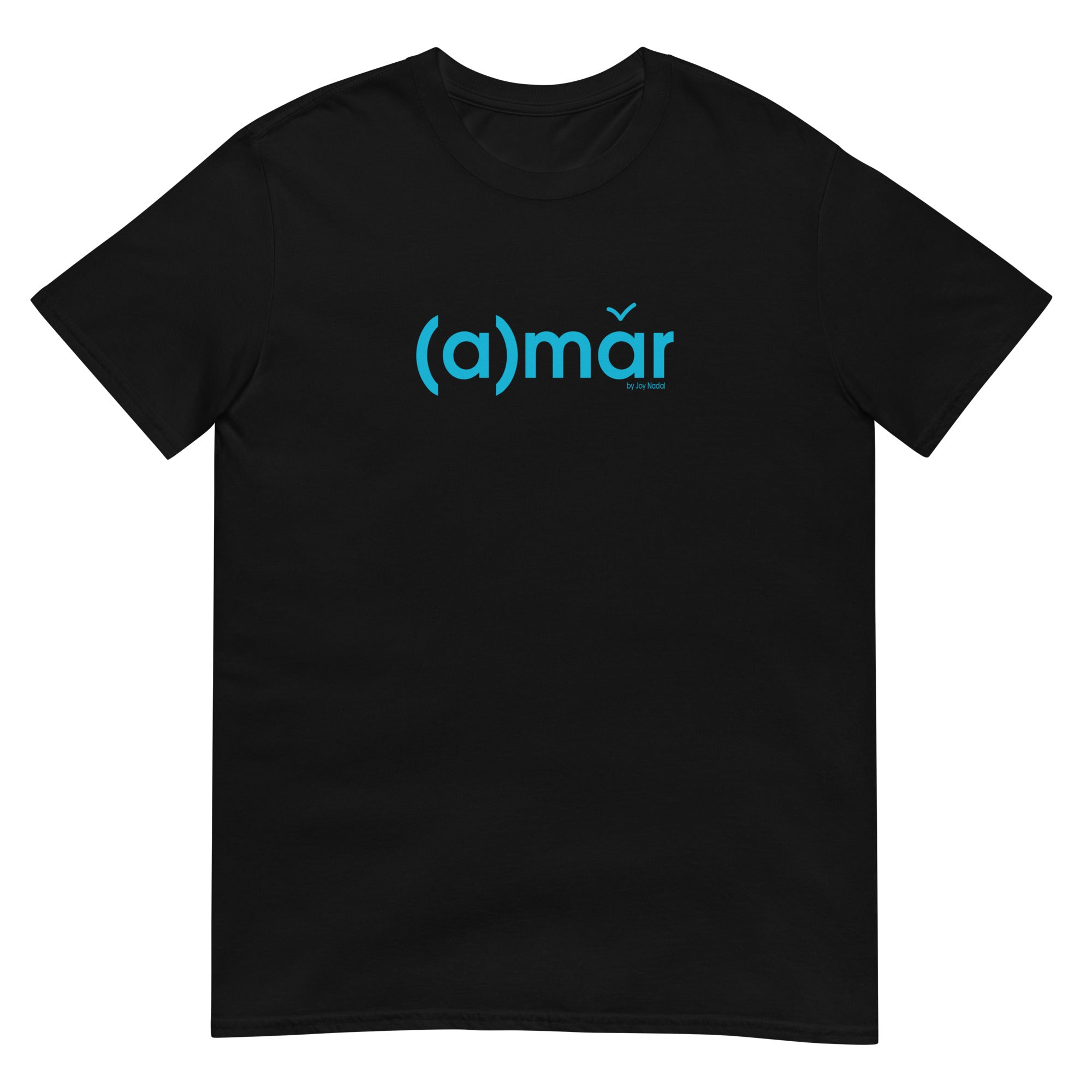 camiseta negra amar
