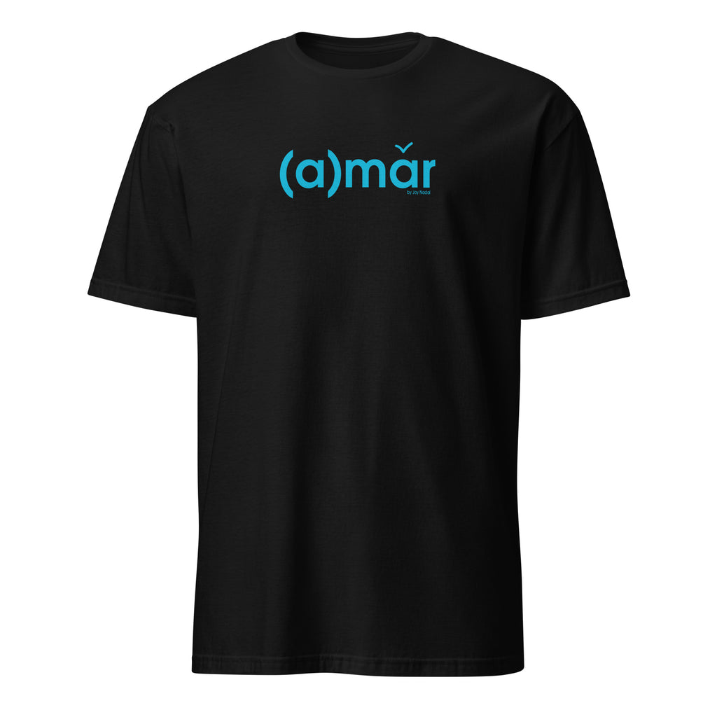 camiseta negra amar