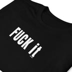 camiseta negrafuck it