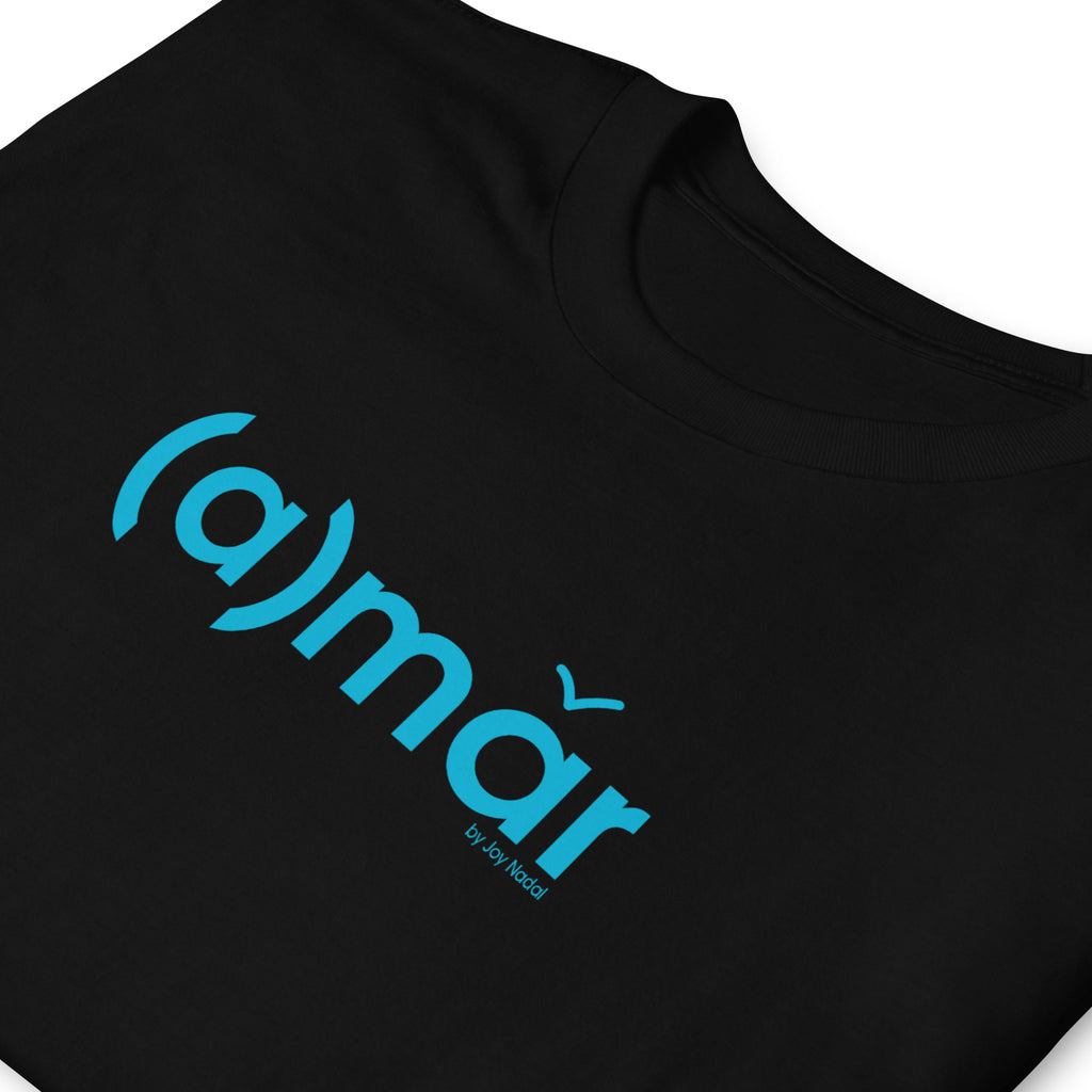 camiseta negra amar
