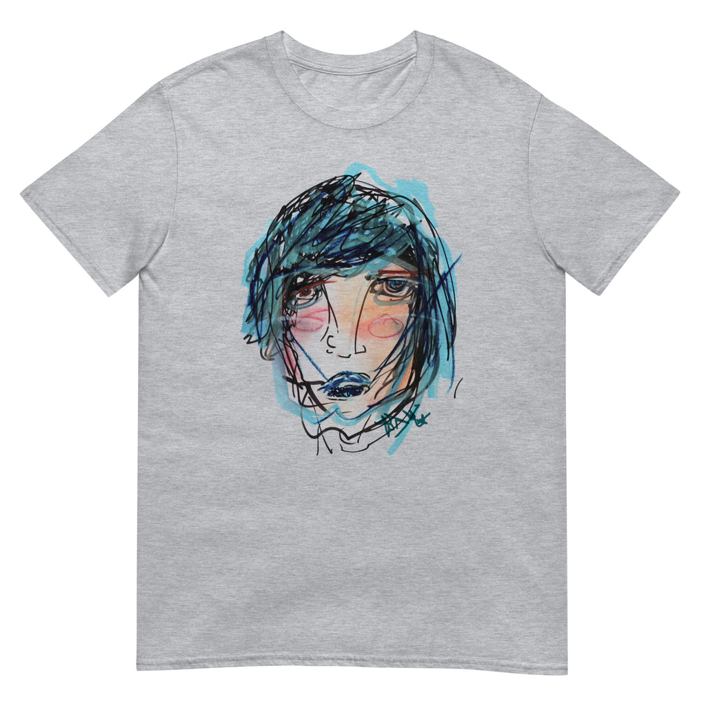 Blue Woman by Joy Nadal
