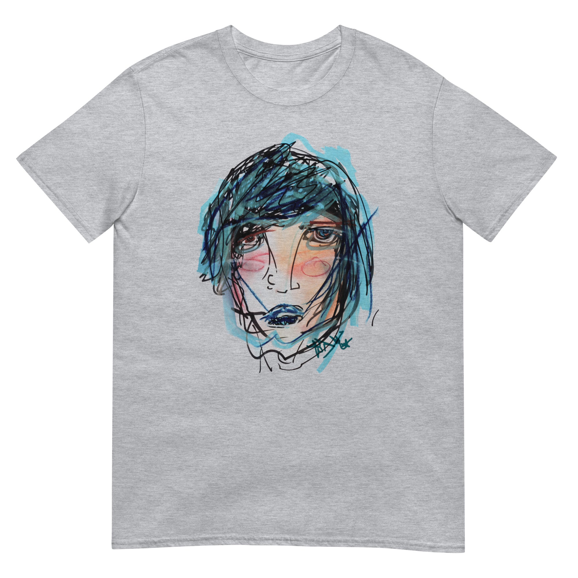 Blue Woman by Joy Nadal