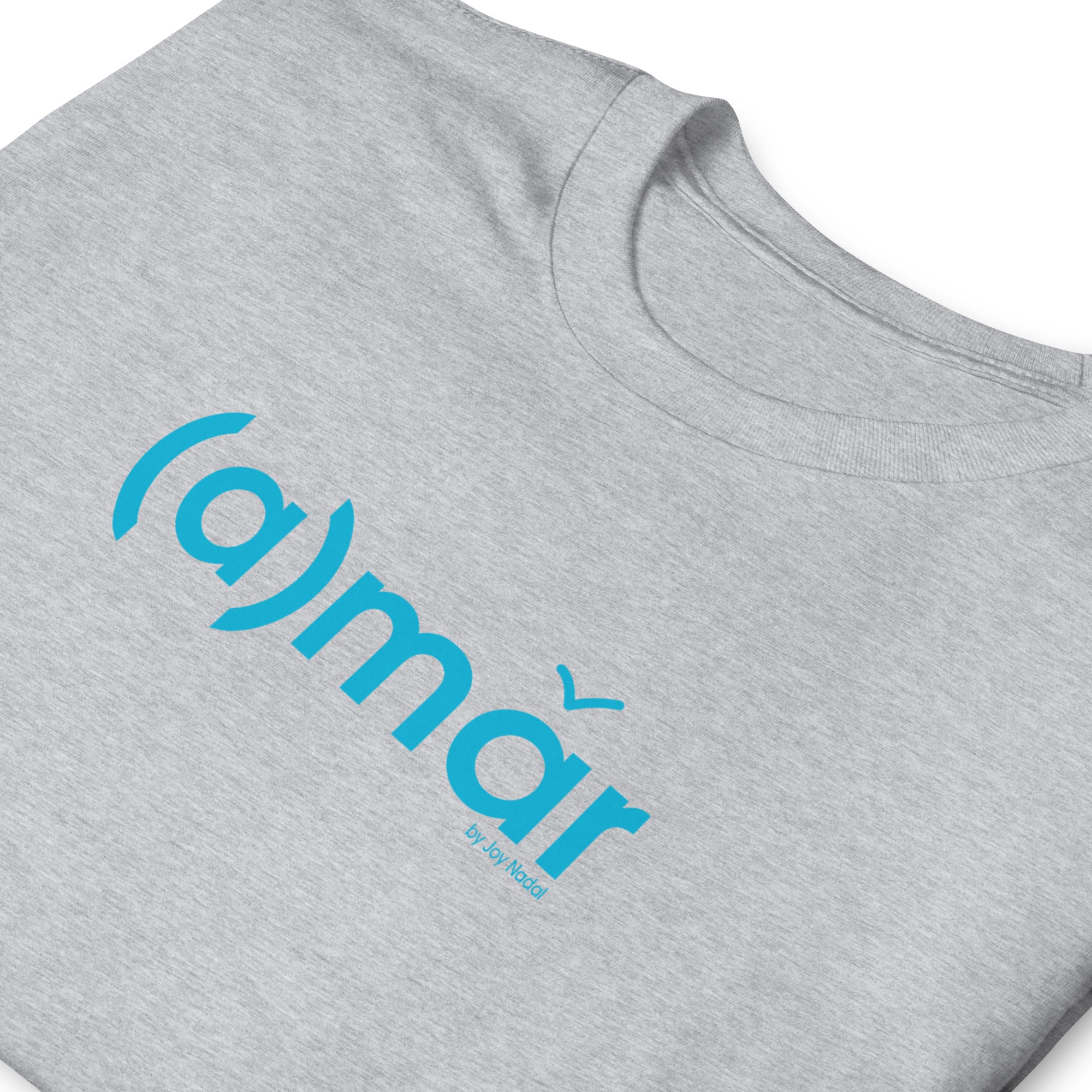 camiseta gris claro