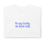 Camiseta blanca No soy borde