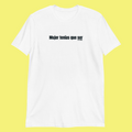 Camiseta blanca mujer tenias que ser
