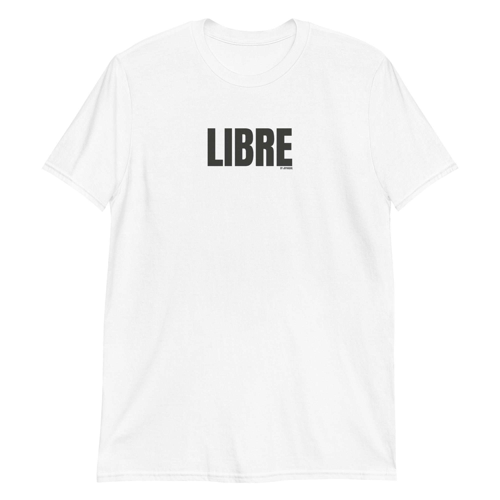 Camiseta blanca libre detalle