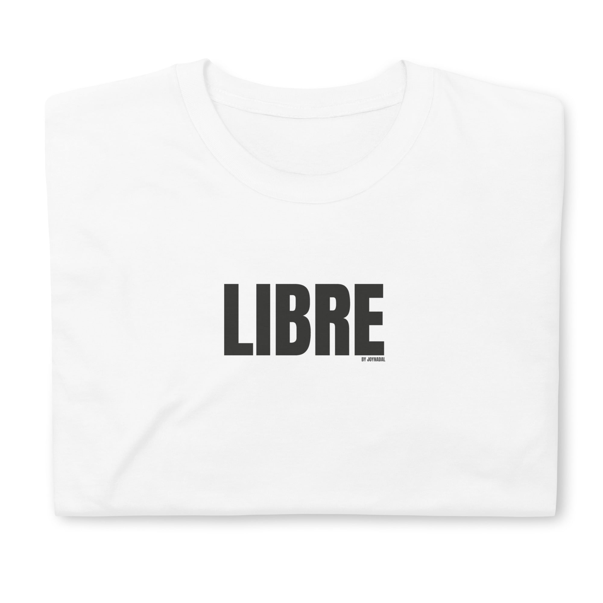 Camiseta blanca libre detalle