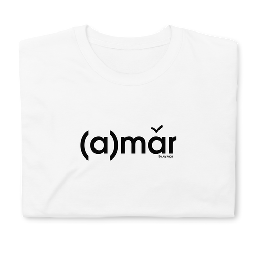 camiseta blanca amar