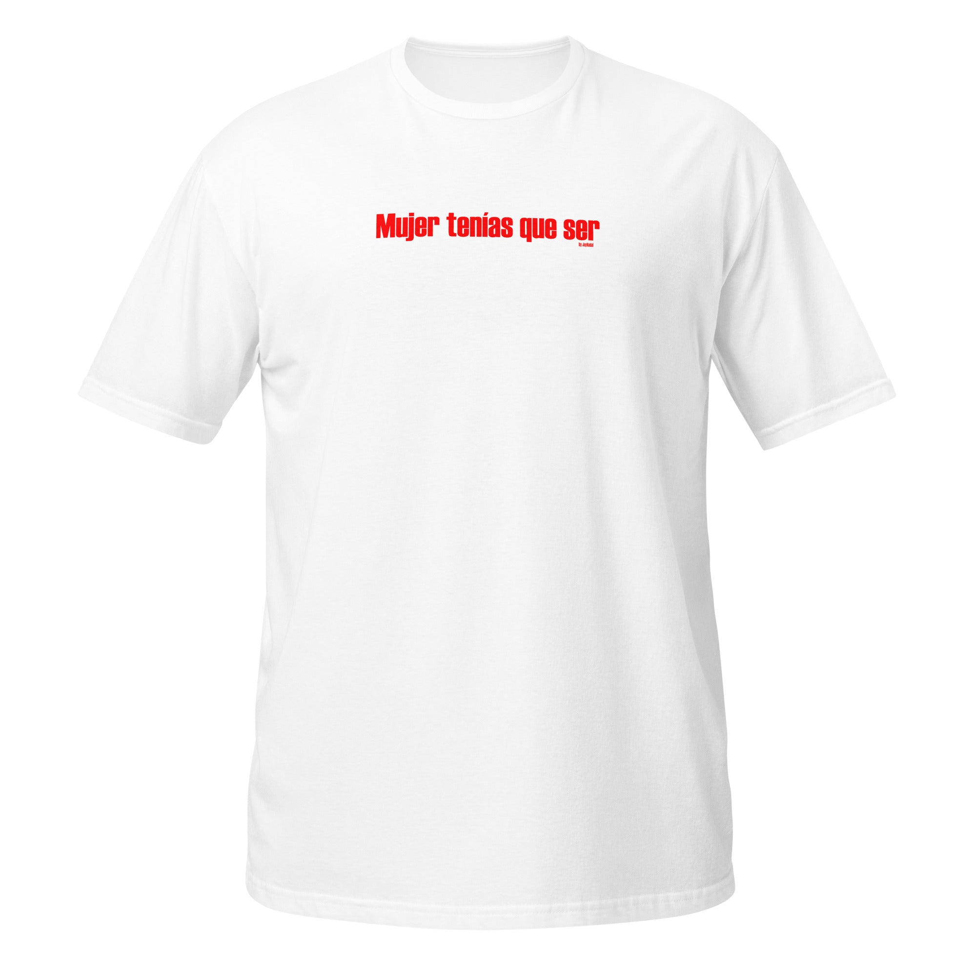 camiseta mtqs letras rojas
