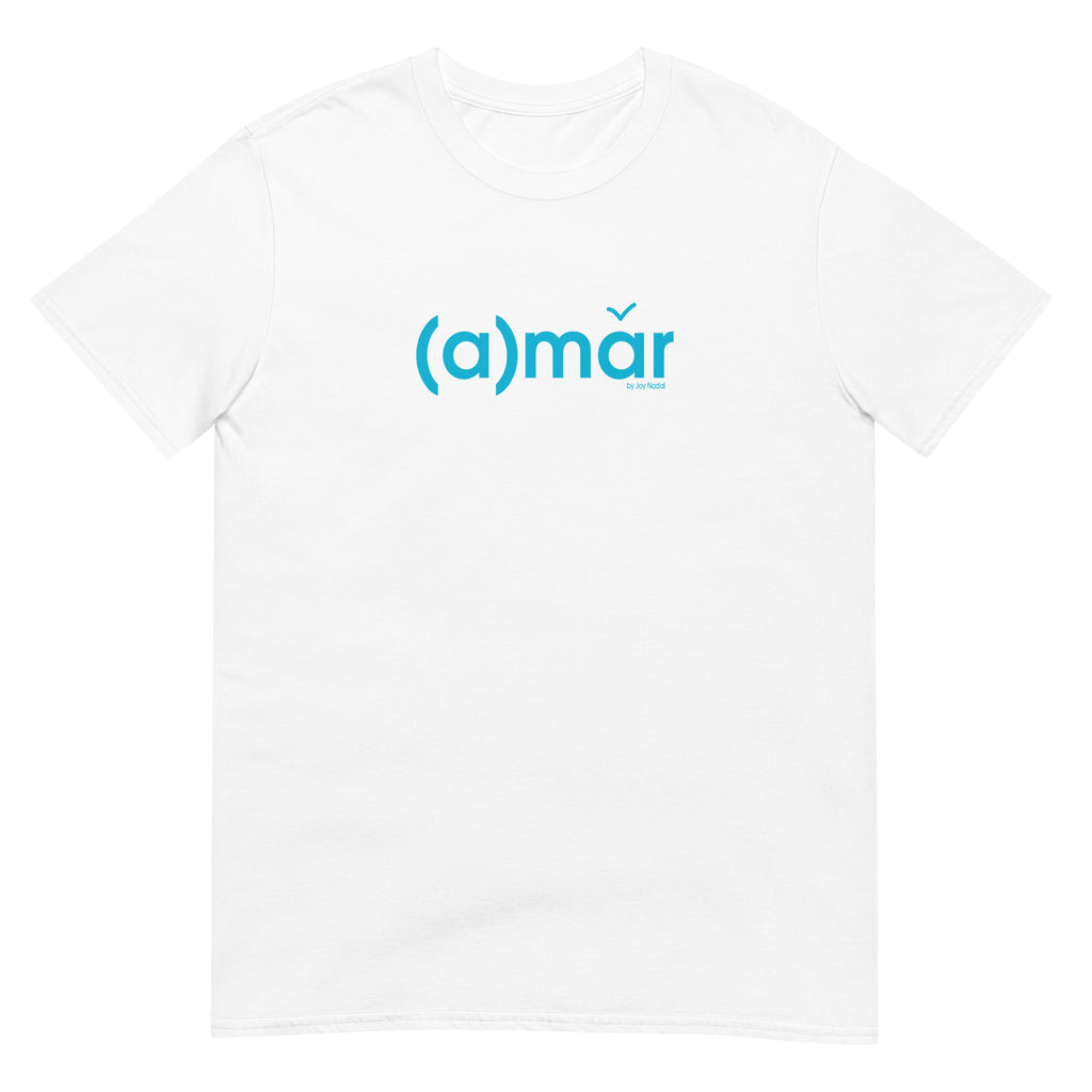 camiseta blanca amar