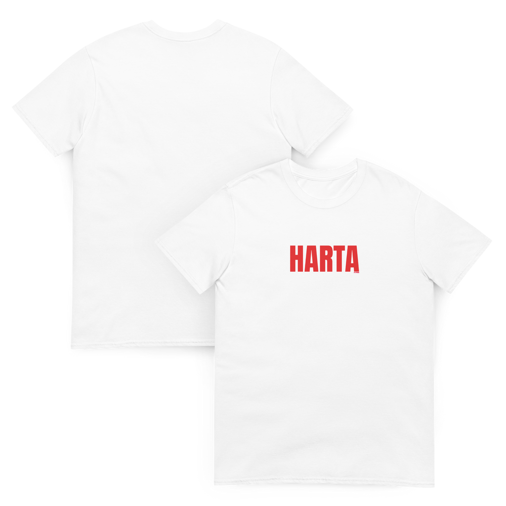 Camiseta harta blanca algodón