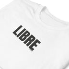 Camiseta blanca libre detalle