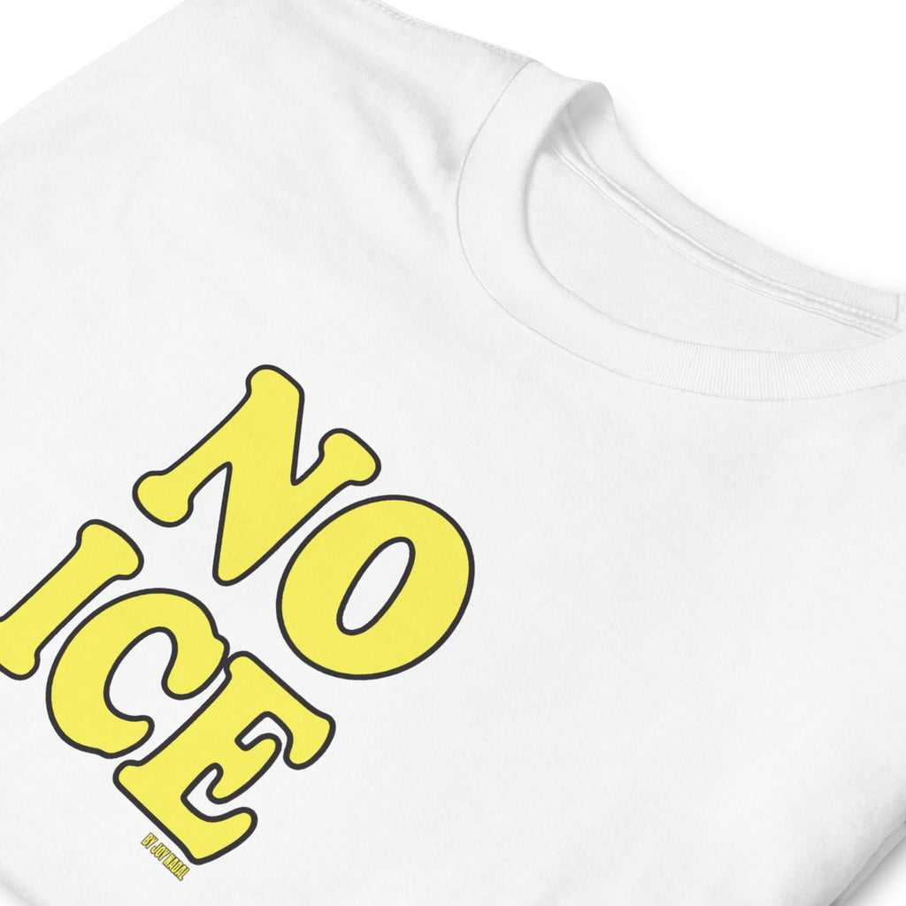camiseta blanca detalle no ice