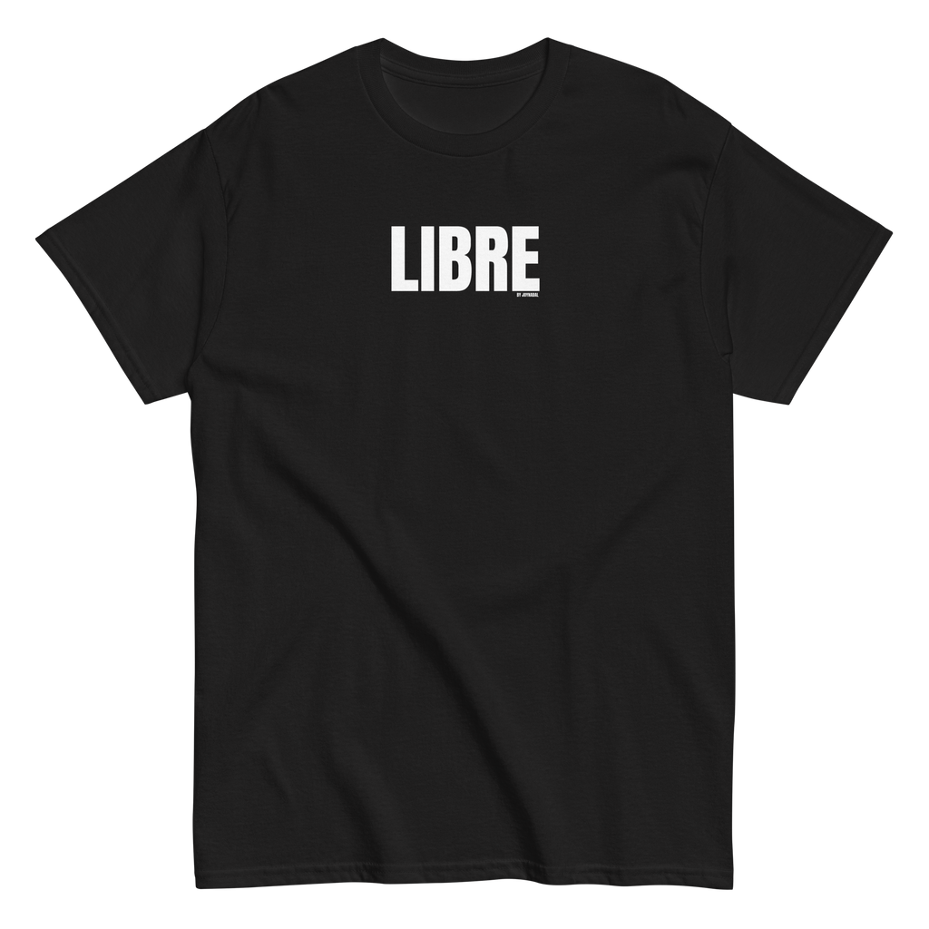camiseta negra libre